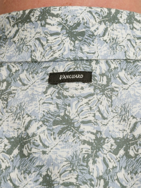 Vanguard Short Sleeve Shirt Printed Tencel