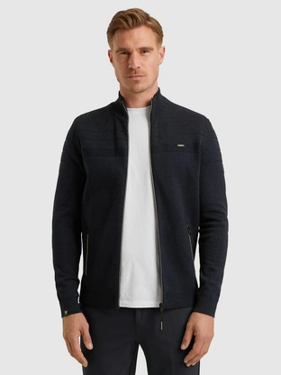 Vanguard Zip jacket cotton bonded mouline
