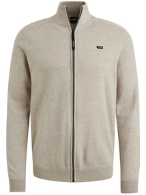 Vanguard Zip jacket cotton linen blend