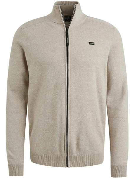 Vanguard Zip jacket cotton linen blend