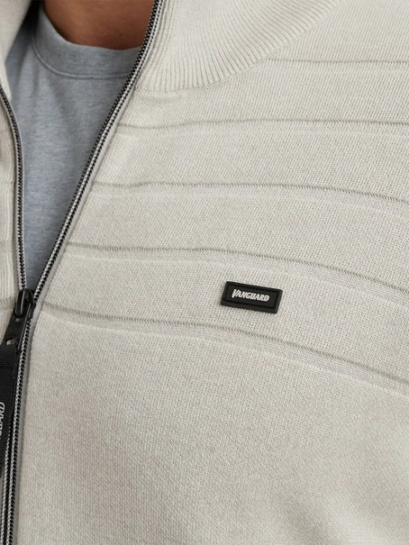Vanguard Zip jacket cotton modal bonded