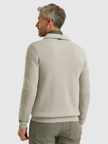 Vanguard Zip jacket cotton modal mouline bo