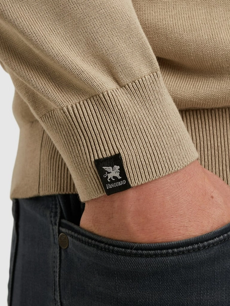 Vanguard Zip jacket cotton modal plated
