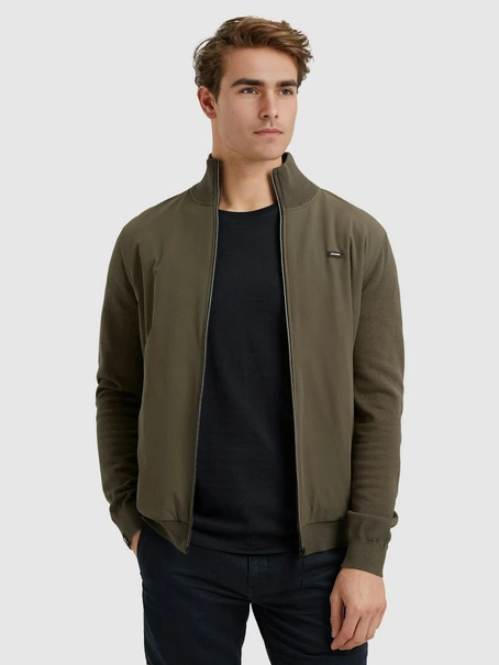 Vanguard Zip jacket cotton modal