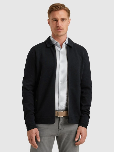 Vanguard Zip jacket wool blend bonded