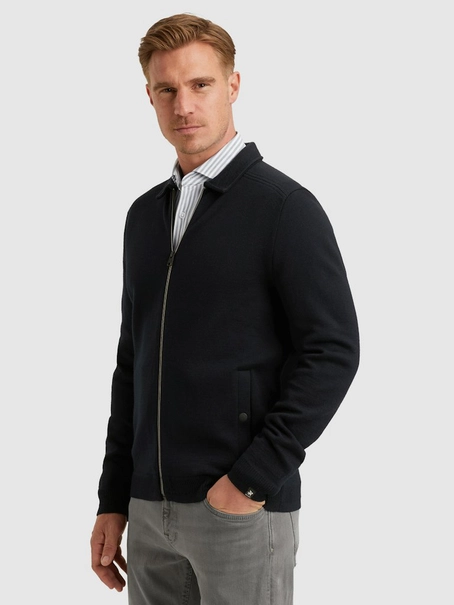 Vanguard Zip jacket wool blend bonded