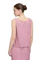 Vera Mont Bluse Kurz ohne Arm