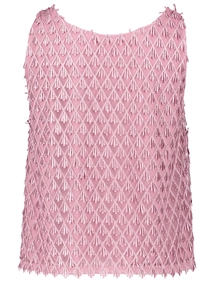 Vera Mont Bluse Kurz ohne Arm