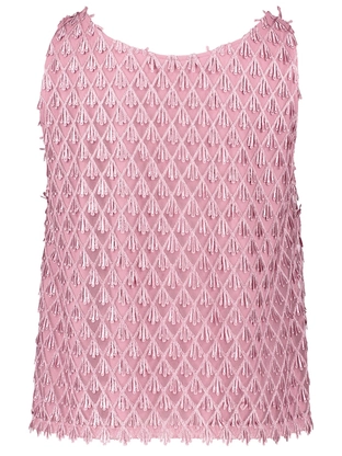 Vera Mont Bluse Kurz ohne Arm