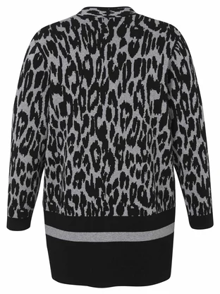 Via Appia Due Jacke offen 1/1 Arm Jacquard