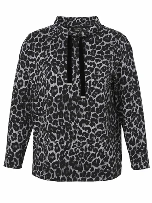 Via Appia Due Sweatshirt Kragen 1/1 Arm Druck