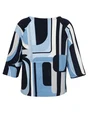Via Appia Due Sweatshirt Rundhals 3/4 Arm Druck