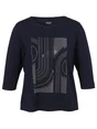 Via Appia Due Sweatshirt Rundhals 3/4 Arm Motiv
