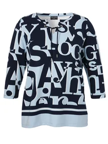 Via Appia Due Sweatshirt V-Ausschnitt 3/4 Arm