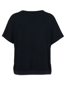Via Appia Due T-Shirt Rundhals 1/2 Arm Druck