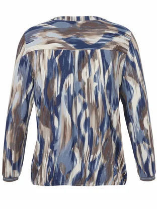 Via Appia Due T-Shirt V-Ausschnitt 1/1 Arm Druck