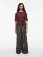 VILA ROUALININE PRINT HW F/L WF TROUSER