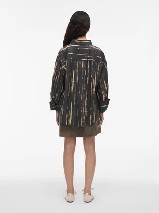 VILA ROUALININE PRINT LS SHIRT