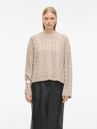 VILA ROUDARLENE LS O-NECK KNIT