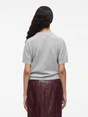 VILA ROUKATE SS O-NECK KNIT