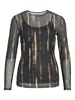 VILA ROUMESSA LS O-NECK TOP