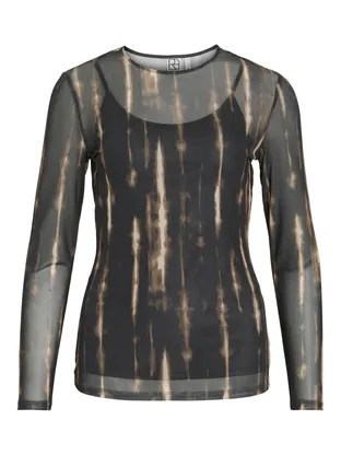VILA ROUMESSA LS O-NECK TOP