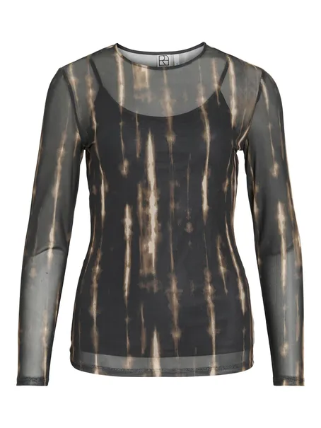 VILA ROUMESSA LS O-NECK TOP