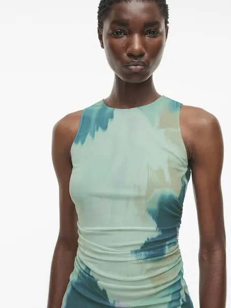 VILA ROUMESSA S/L O-NECK TOP