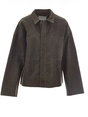 VILA ROUNILA LS LEATHER OVERSHIRT