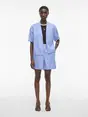 VILA ROUSHONA 2/4 RESORT COLLAR SHIRT