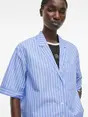 VILA ROUSHONA 2/4 RESORT COLLAR SHIRT