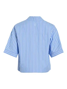 VILA ROUSHONA 2/4 RESORT COLLAR SHIRT