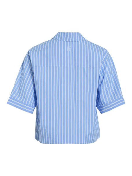 VILA ROUSHONA 2/4 RESORT COLLAR SHIRT