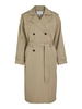 VILA VIADDISON L/S LONG TRENCHCOAT - NO