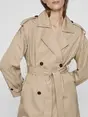VILA VIADDISON L/S LONG TRENCHCOAT - NO