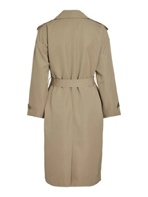 VILA VIADDISON L/S LONG TRENCHCOAT - NO