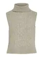 VILA VIBELUNA HIGH NECK S/L KNIT VEST-NO