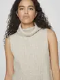 VILA VIBELUNA HIGH NECK S/L KNIT VEST-NO