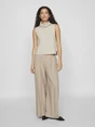 VILA VIBELUNA HIGH NECK S/L KNIT VEST-NO