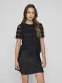VILA VICHIARA O-NECK S/S TOP/PB