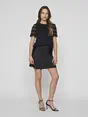 VILA VICHIARA O-NECK S/S TOP/PB