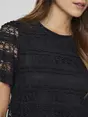 VILA VICHIARA O-NECK S/S TOP/PB