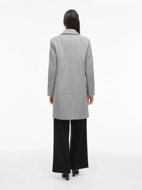 VILA VICLAUDIA BUTTON COAT - NOOS