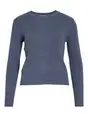 VILA VICOMFY O-NECK L/S KNIT TOP- NOOS