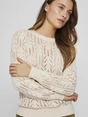 VILA VICOTTI O-NECK L/S KNIT TOP