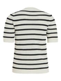 VILA VIDALO O-NECK S/S STRIPE KNIT-NOOS