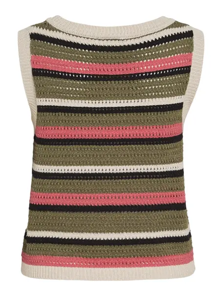 VILA VIDULIPA O-NECK S/L GLITTER KNIT TO