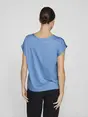 VILA VIELLETTE S/S SATIN TOP - NOOS