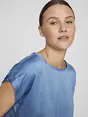 VILA VIELLETTE S/S SATIN TOP - NOOS