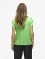 VILA VIELLETTE S/S SATIN TOP - NOOS